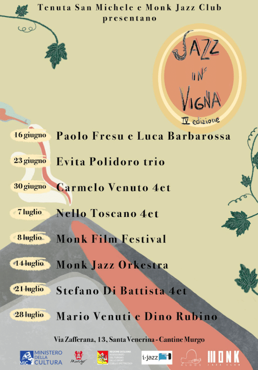 Concerti Jazz in Vigna 2023 | Cantine Murgo 1860